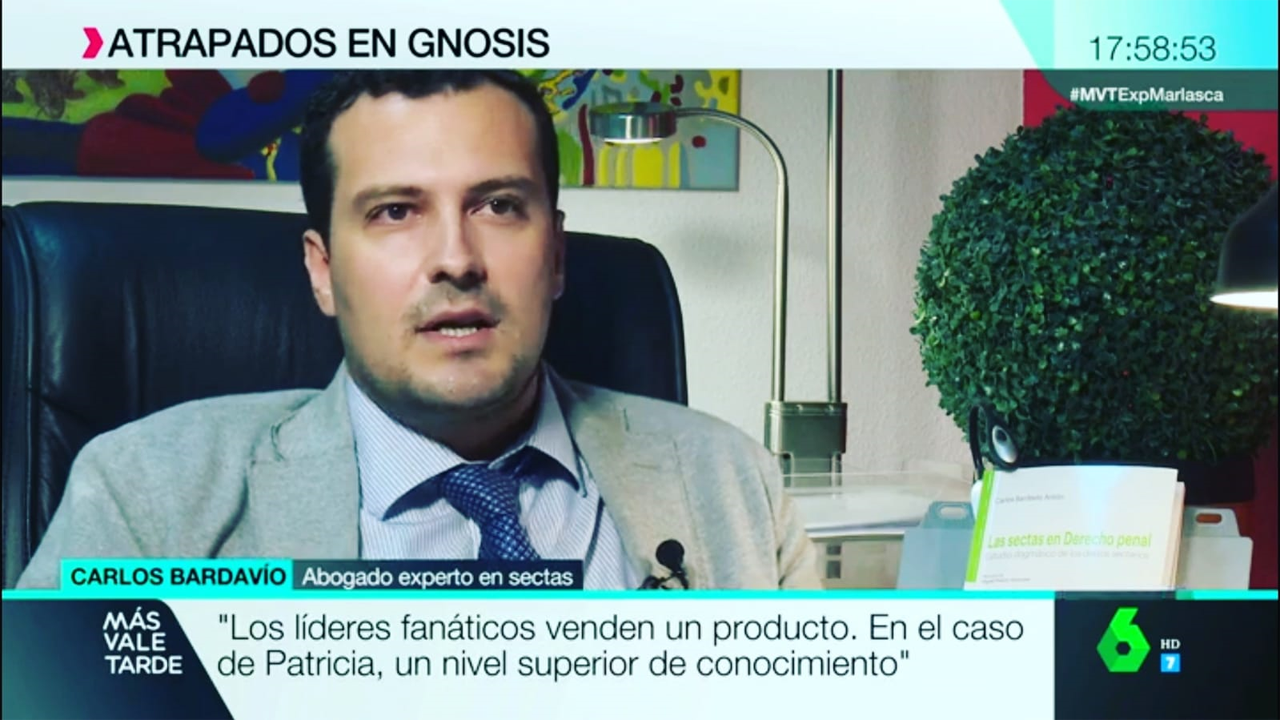 CARLOS BARDAVÍO Abogado experto en sectas