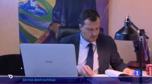 Entrevista TVE sobre como combate la policía las sectas y la justicia